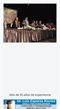 Mobile Screenshot of drluisesparza.com